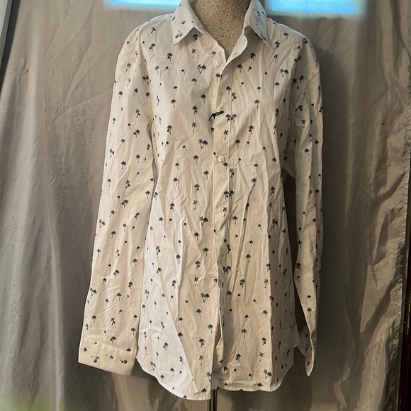 Apt. 9 Other - Palm Tree Dress Shirt